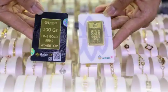 Harga Emas Antam Melejit Tajam